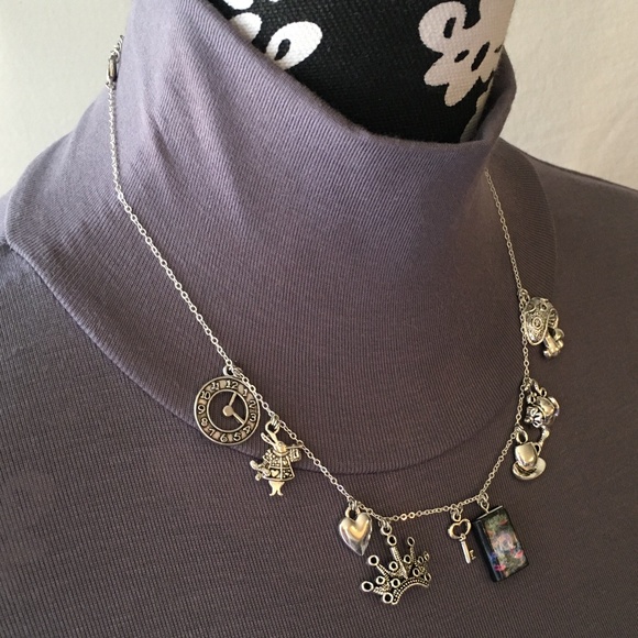 Alice in Wonderland by Lewis Carroll Handmade Literature Necklace, Book Cover - Picture 10 of 16